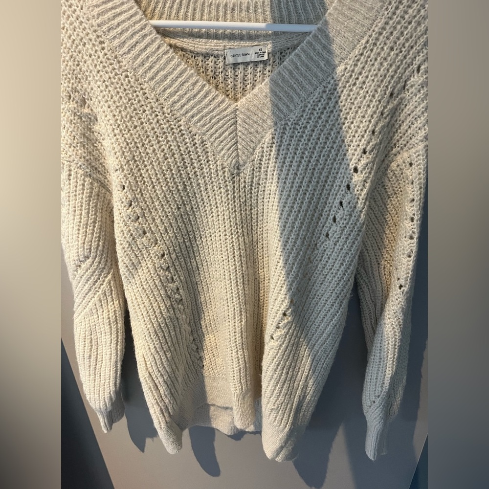 Gentle Fawn Cream Sweater